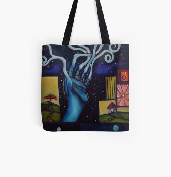 Hand that Feeds All Over Print Tote Bag