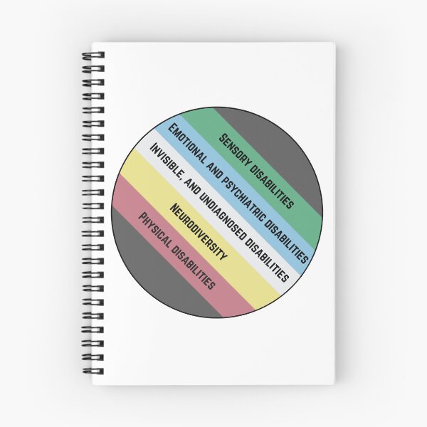 Item preview, Disability pride flag (version 7) designed and sold by Rebecca Tyler-Squires.