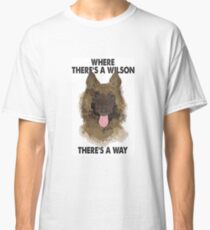 Jim Friday Night Dinner Wilson- 'Where There's A Wilson There's A Way' Classic T-Shirt