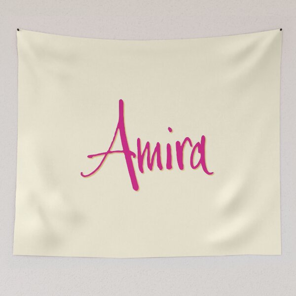 Item preview, AMIRA personalized type design designed and sold by CharlottePlaceArt.