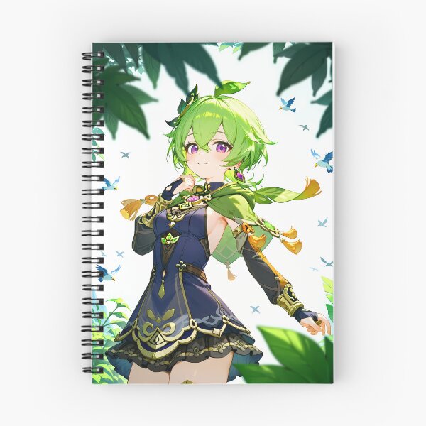 Item preview, Collei Genshin Impact Forest Smile And Birds designed and sold by riadjamai.