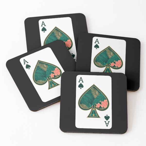Item preview, Ace of Spades Art Deco Tropical designed and sold by Washout-Wear.