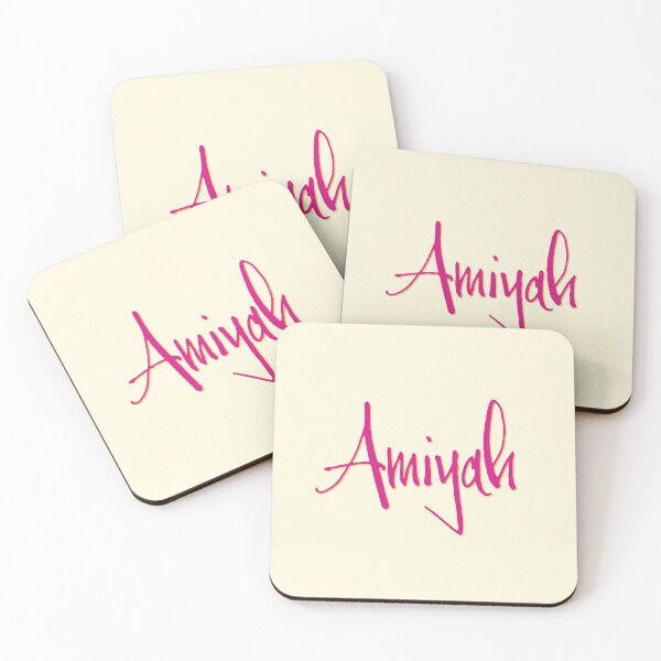 Item preview, AMIYAH personalized type design designed and sold by CharlottePlaceArt.