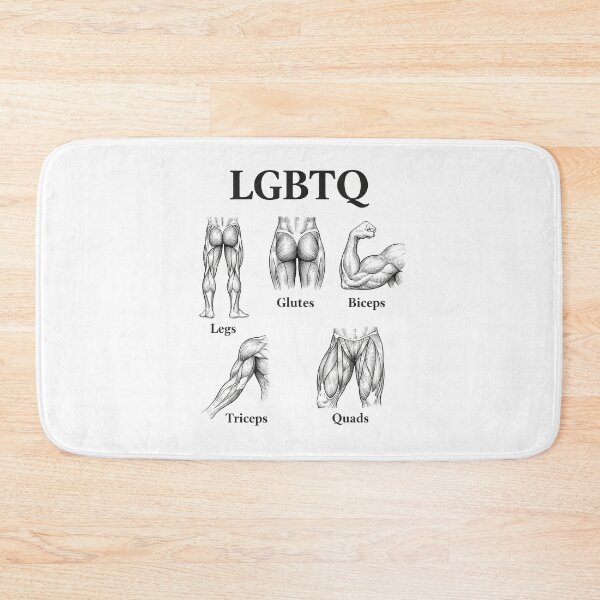 Item preview, LGBTQ Legs Glutes Biceps Triceps Quads designed and sold by zoes-ink.