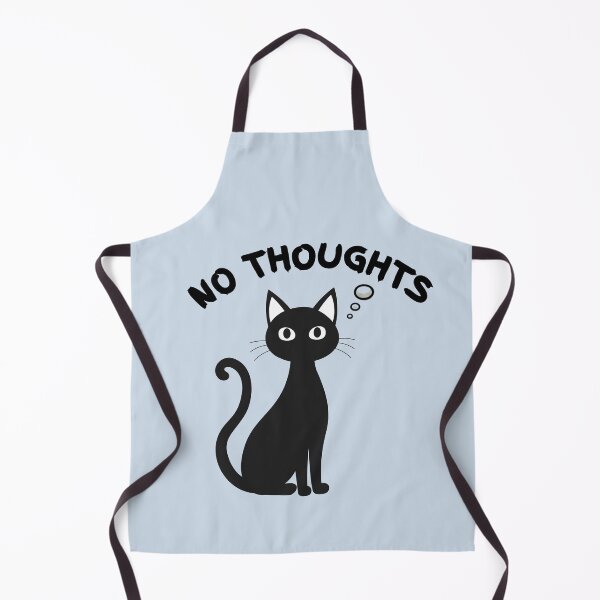 Item preview, No Thoughts Cat Funny Design designed and sold by AdicretorDesign.