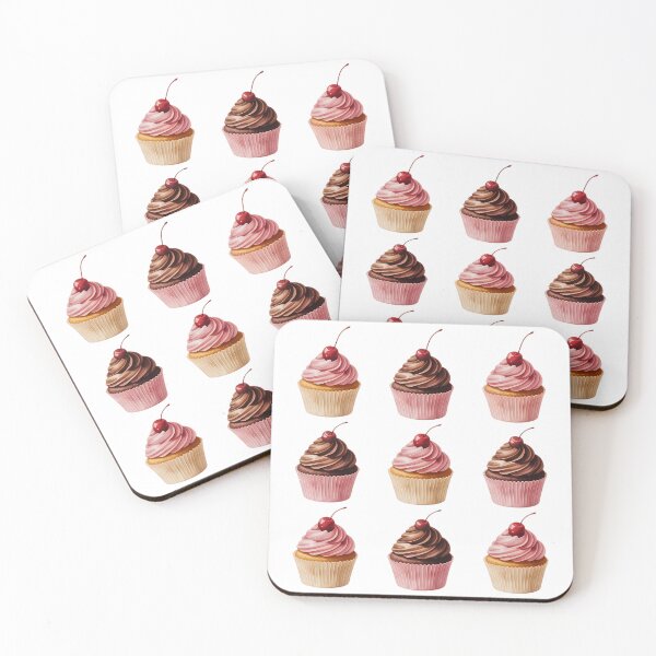 Item preview, Cupcake Pattern designed and sold by TrinaEspinoza.