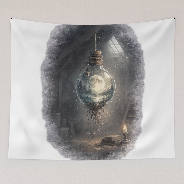 Item preview, Growing Around The Damage – Healing Art designed and sold by InkWanderStudio.
