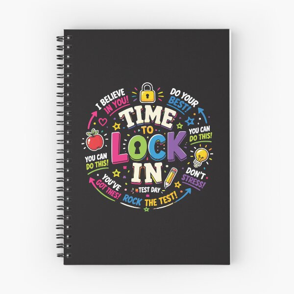 Item preview, Time To Lock In Teacher Test Day Motivation Testing Week Proctor Life School   designed and sold by kiralynstration.