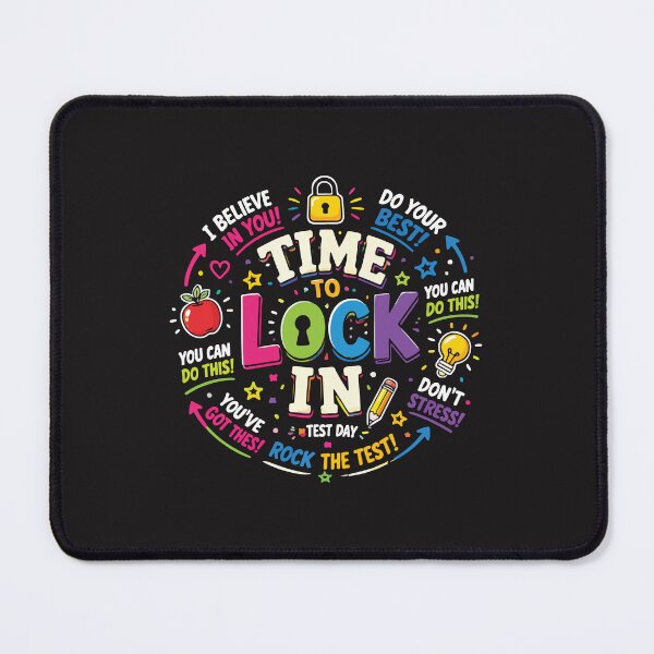 Item preview, Time To Lock In Teacher Test Day Motivation Testing Week Proctor Life School   designed and sold by kiralynstration.