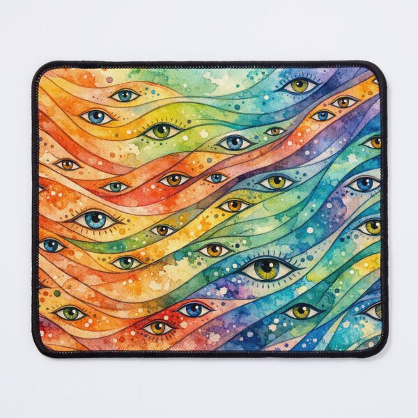 Item preview, Flowing eyescape in the rainbow designed and sold by Sigtrix.