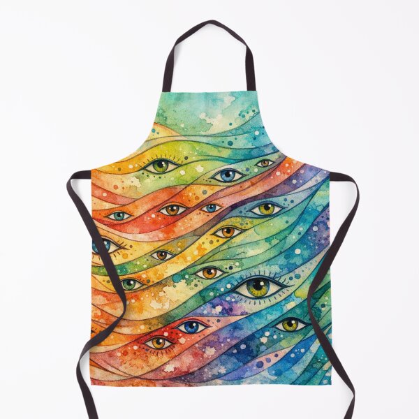 Item preview, Flowing eyescape in the rainbow designed and sold by Sigtrix.