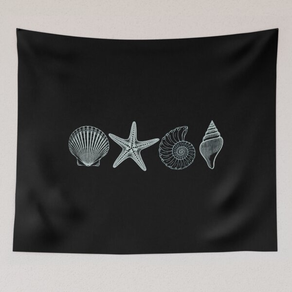 Item preview, Sea Shell Ocean Aesthetic Boxy  Summer Beach Lover Sea Animal designed and sold by TrinaEspinoza.
