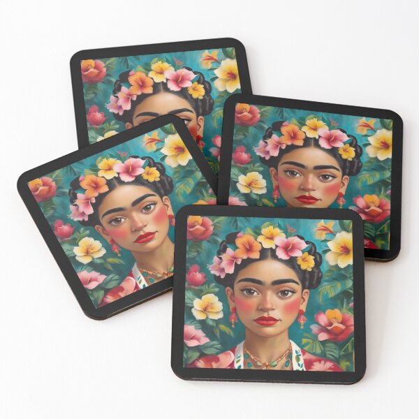 Item preview, Hawaiian Frida Kahlo Painted Edition designed and sold by randomeclectic.