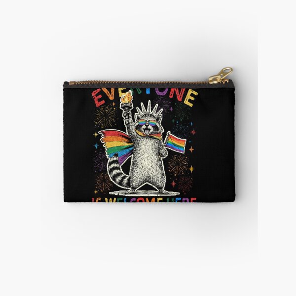 Item preview, LGBT safe space - everyone is welcome here funny Raccoon designed and sold by Ortigzitoun.