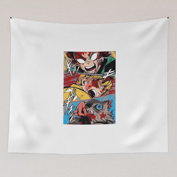 Item preview, Inosuke Rage Panel designed and sold by Snowdog-Art.