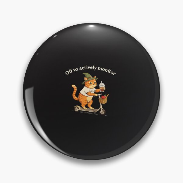Item preview, Off To Actively Monitor Funny Teacher Cat Test Day Proctor Humor Testing Week designed and sold by kiralynstration.