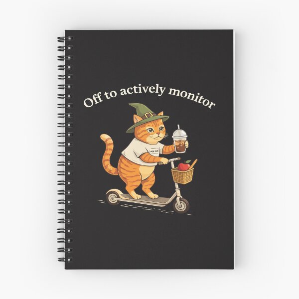 Item preview, Off To Actively Monitor Funny Teacher Cat Test Day Proctor Humor Testing Week designed and sold by kiralynstration.