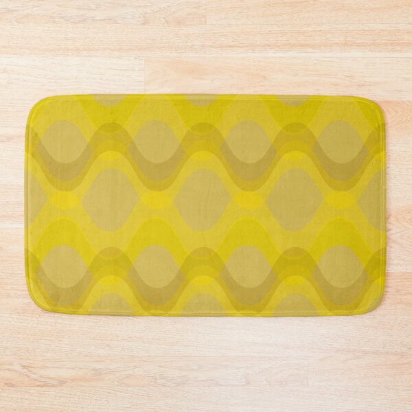 Item preview, Retro 70s Wavy Pattern - lime green designed and sold by JMgraphic.