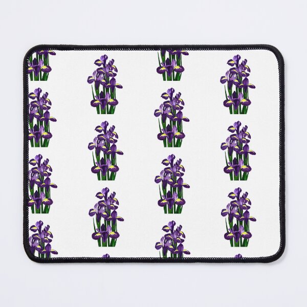 Item preview, Whimsical Hand-Drawn Sword Lily and Iris Botanical Art designed and sold by Niji Hibana.