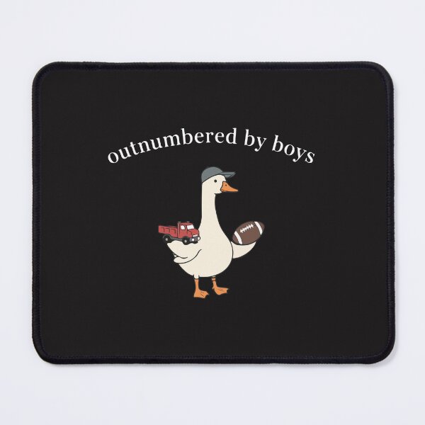 Item preview, Outnumbered By Boys Funny Goose Boy Mom Mothers Day Cute Mama Humor Gift designed and sold by kiralynstration.