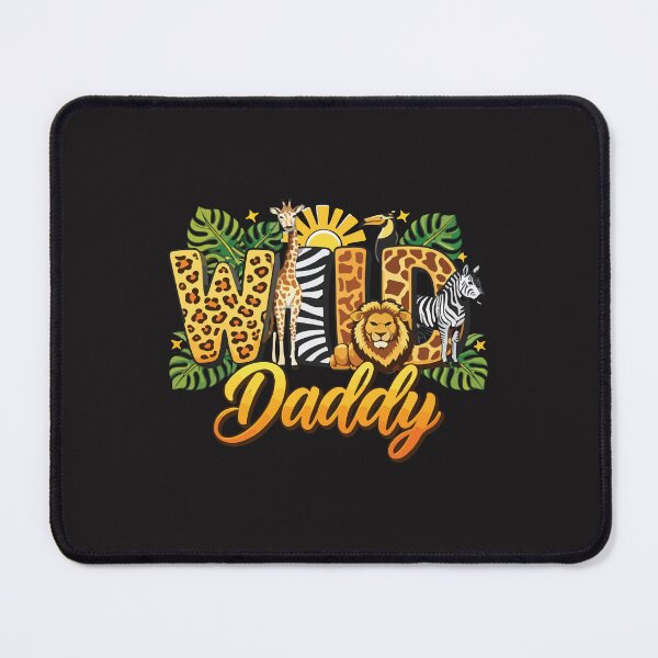 Item preview, Wild Daddy Safari Animals Funny Dad Gift Lion Giraffe Zebra Father Day Jungle designed and sold by kiralynstration.