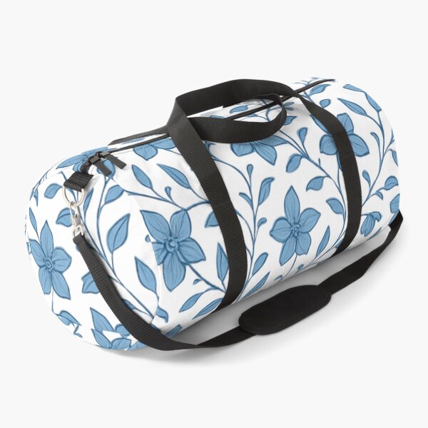 Item preview, Blue Clemantis pattern designed and sold by uunaa.