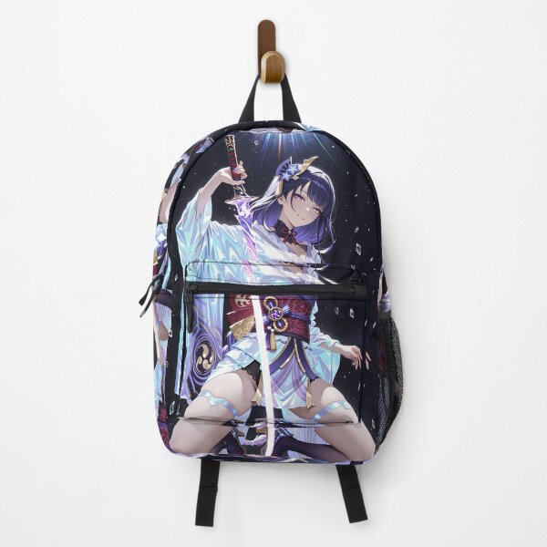 Item preview, Raiden Shogun Genshin Impact Moonlight Sparkles Ethereal Portrait designed and sold by riadjamai.