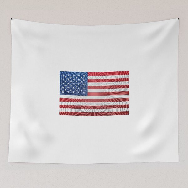 Item preview, Abstract Flag Lines in Clean Modern Style designed and sold by KapiPrint.