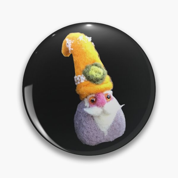 Item preview, Hand-felted gnome with snow on his hat designed and sold by creaphyl28.