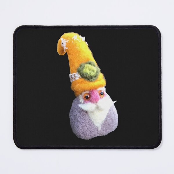 Item preview, Hand-felted gnome with snow on his hat designed and sold by creaphyl28.