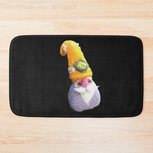 Item preview, Hand-felted gnome with snow on his hat designed and sold by creaphyl28.