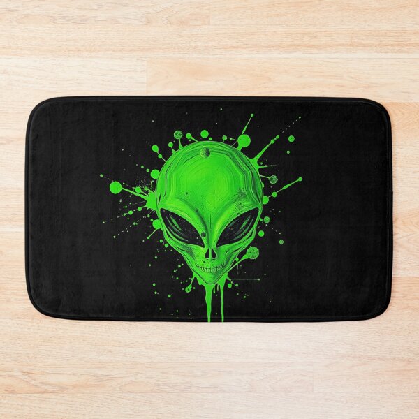 Item preview, Splattered Paint - Green Alien Head designed and sold by Express210.