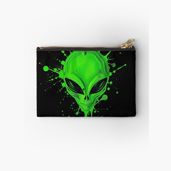 Item preview, Splattered Paint - Green Alien Head designed and sold by Express210.
