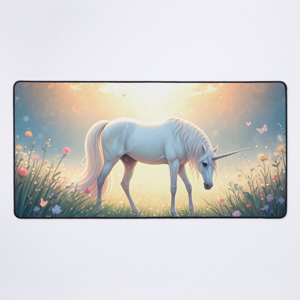 Item preview, Unicorn in a Peaceful Glade designed and sold by Fanta-sticky.