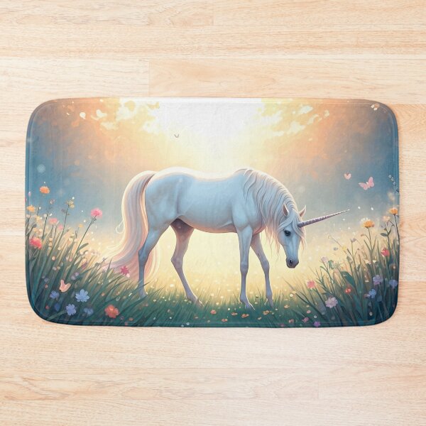 Item preview, Unicorn in a Peaceful Glade designed and sold by Fanta-sticky.