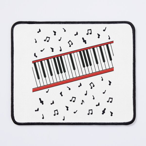 Item preview, Piano Keyboard Music Notes Aesthetic Music Lover Pianist Instrument Design designed and sold by kiralynstration.