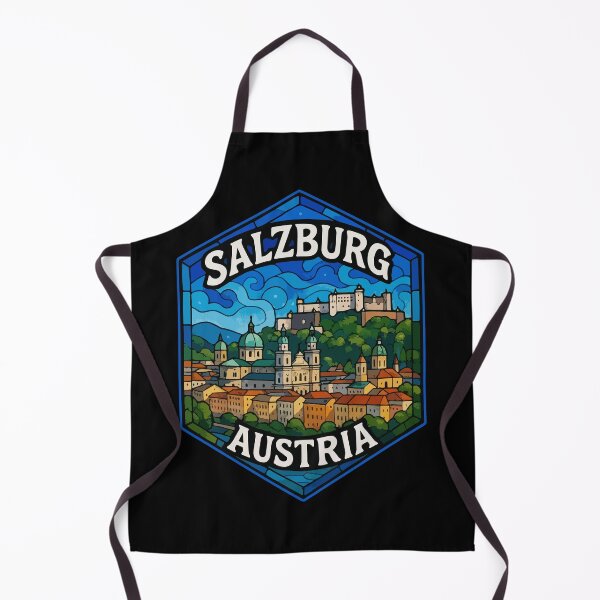 Item preview, Salzburg Austria Europe Stained Glass Art designed and sold by TomFrontierArt.