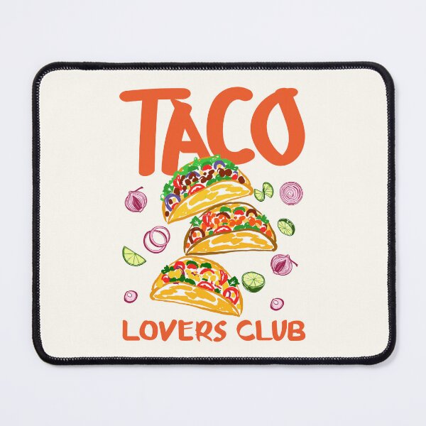 Item preview, Taco Lovers Club Retro Mexican Street Food designed and sold by MaiZephyr.