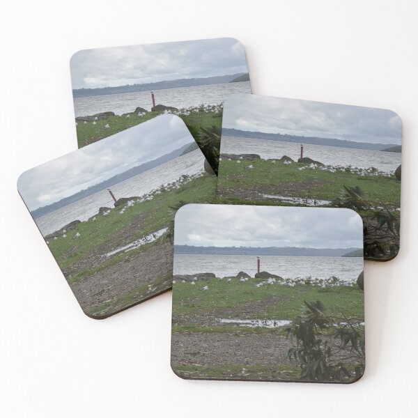 Item preview, Serene Lakeside Scene with Seagulls designed and sold by getmybookstore.