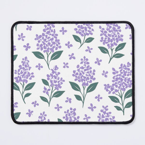 Item preview, Purple lilac flowers pattern designed and sold by uunaa.