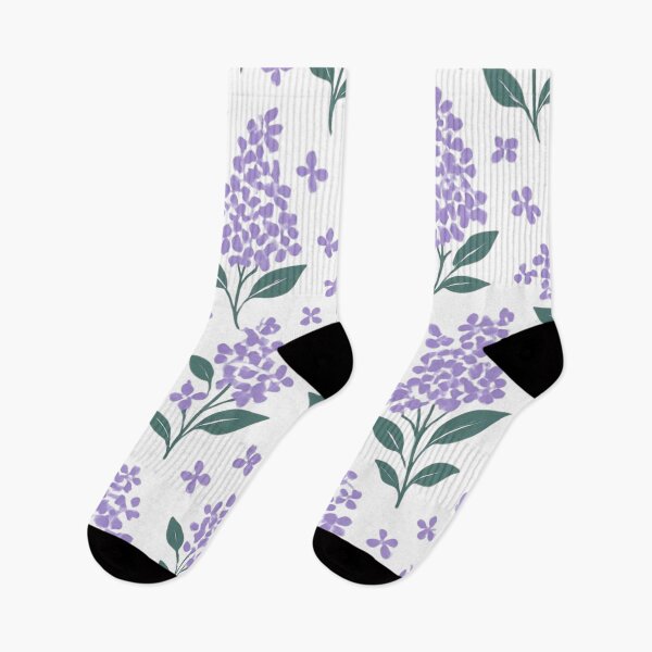 Item preview, Purple lilac flowers pattern designed and sold by uunaa.