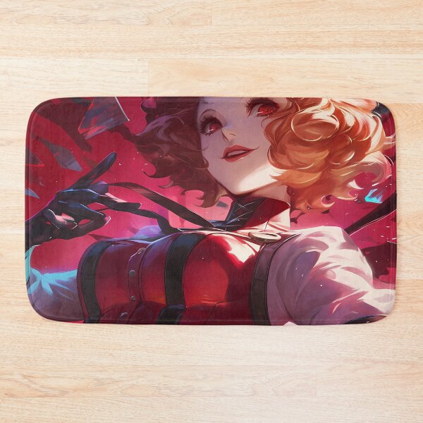 Item preview, Haru Okumura Persona 5 Red Elegant Dramatic Style designed and sold by riadjamai.