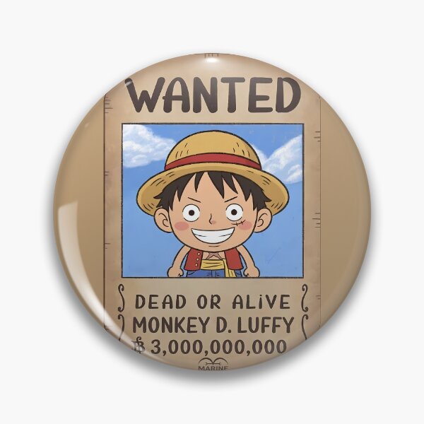 Item preview, Cartel de "Se busca" de Luffy Cute designed and sold by empty25.