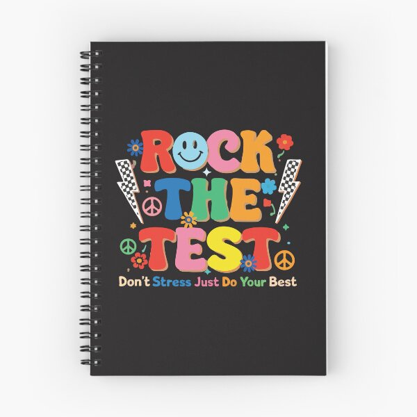 Item preview, Rock The Test Just Do Your Best Test Day Motivation Student Teacher Exam Week designed and sold by kiralynstration.
