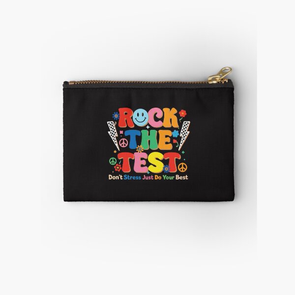 Item preview, Rock The Test Just Do Your Best Test Day Motivation Student Teacher Exam Week designed and sold by kiralynstration.