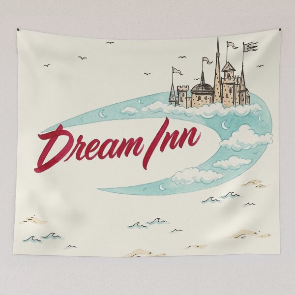 Item preview, Dream Inn - Vintage Matchbox Cover designed and sold by Corinne Alexa Jackson.