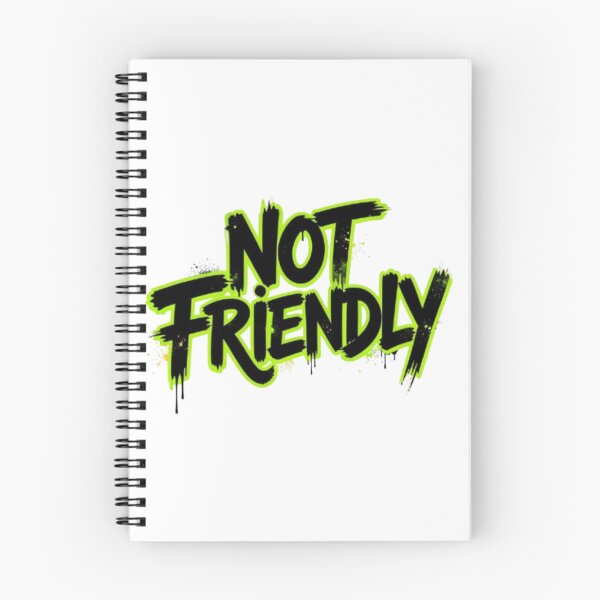 Item preview, Not Friendly  designed and sold by Live4Create-Shop.
