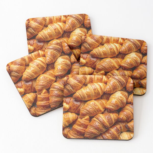 Item preview, Sweet fresh croissants pile designed and sold by AnnaHolyph.