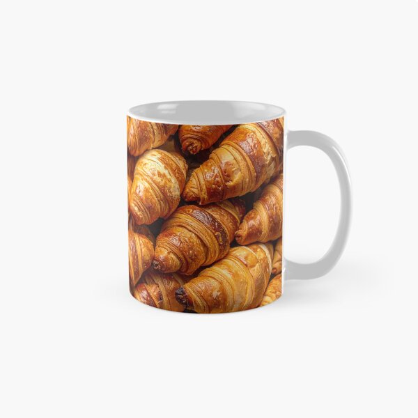 Artikelvorschau, Stapel süßer, frischer Croissants entworfen und verkauft von AnnaHolyph.