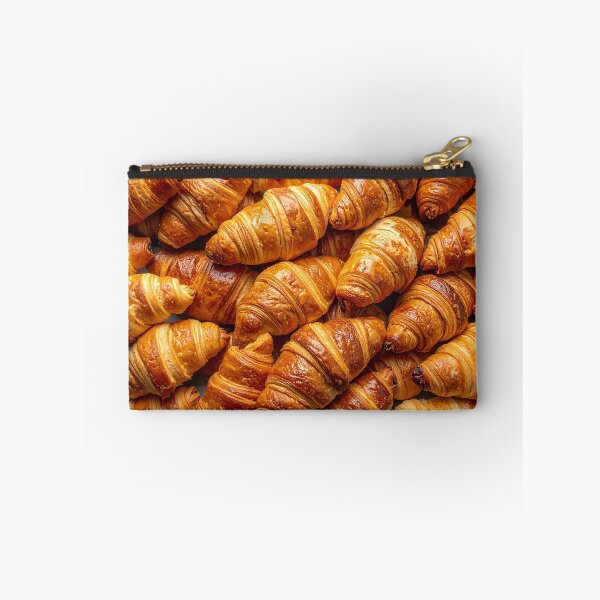 Aperçu de l'œuvre Pile de croissants frais et sucrés créée et vendue par AnnaHolyph.